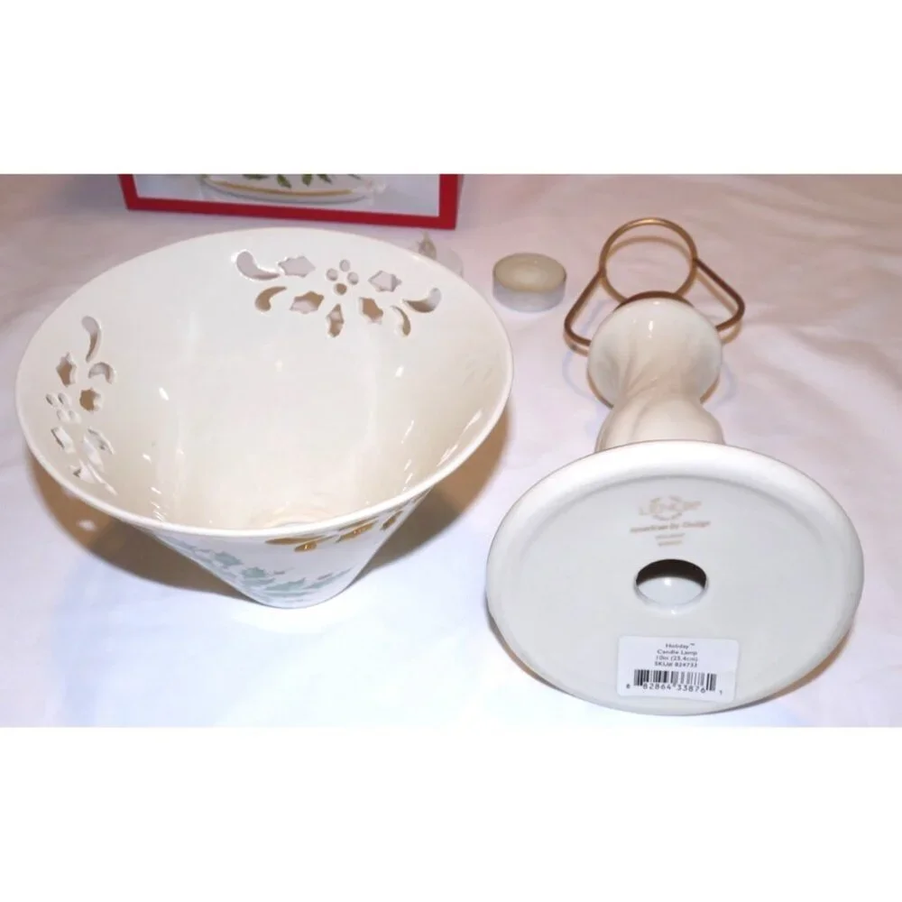 LENOX American by Design Holiday Candle Lamp 10